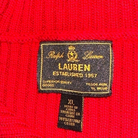 Women’s Ralph Lauren Black Label sweater‎ size XL - Picture 5 of 5